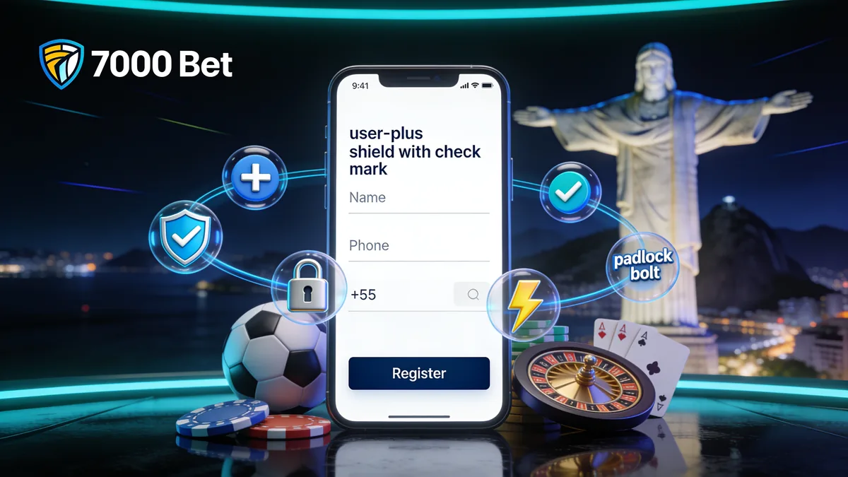 7000 bet no Brasil — Como começar a apostar na 7000 Bet Brasil?